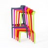 Tabouret haut coloré TILCO