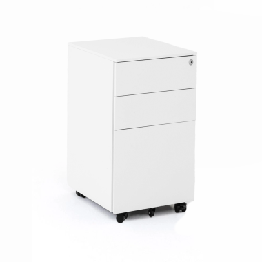 Caisson bureau CUB L.30cm, 2 tiroirs, 1 pour dossiers suspendus
