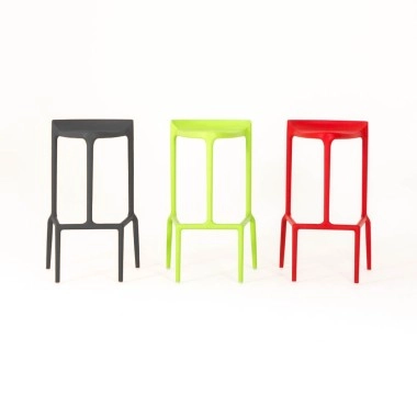 Tabouret haut coloré TILCO
