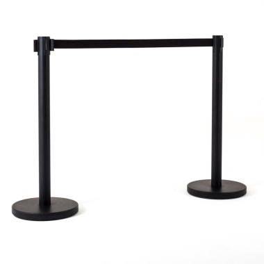 Photo de Poteau de guidage FLEX, sangle 3m –   vue 3/4