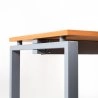 Bureau d'angle OPTIMUM avec retour accroché
