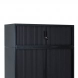 Réhausse FLAP pour armoire à rideaux H.195 cm FLAP, anthracite