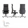 Fauteuil de bureau OMNI CUIR