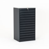 Meuble à plans A3, anthracite, 13 tiroirs, H.98xL.53 cm