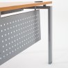 Bureau d'angle OPTIMUM avec retour accroché