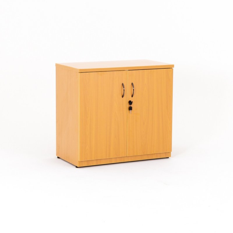 Armoire de bureau haute en bois avec 2 portes en verre - H:1m93- Armoires  en bois - Consultez nos produits en ligne ou en magasi