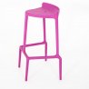 Tabouret haut coloré TILCO