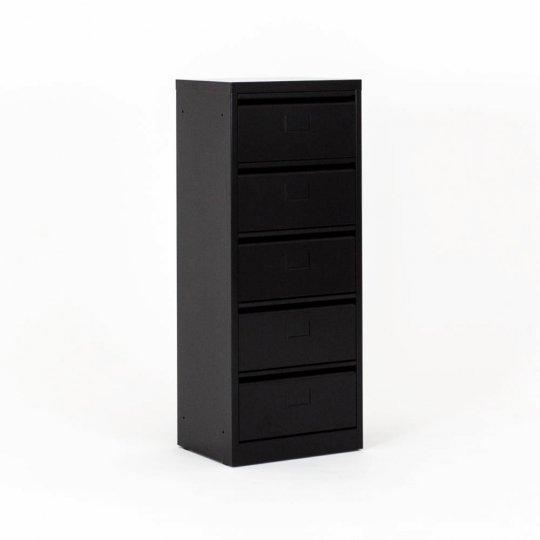 Meuble à clapets TOX 5 casiers, coloris noir Meuble à clapets TOX 5 casiers, coloris noir