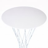 Zoom plateau de la table haute TOURBI