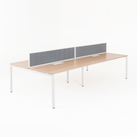 Bureau bench YLO 4 personnes