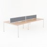 Bureau bench YLO 4 personnes