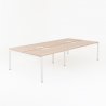 Bureau bench YLO 4 personnes