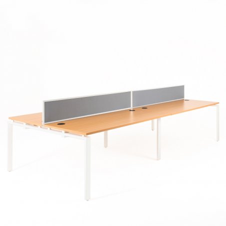 Bureau bench OPTIMUM 4 personnes