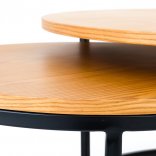 Zoom plateaux tables basses ARTY