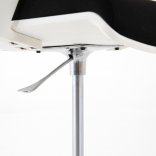 Siège de caisse, d'atelier baly noir vue assise