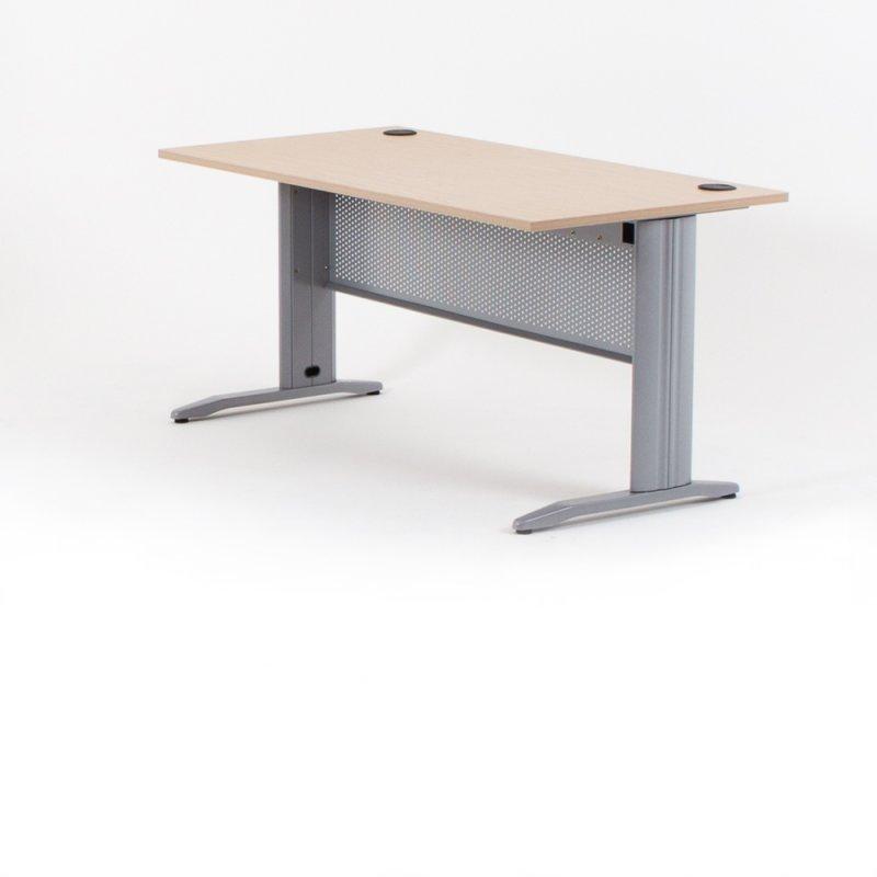 Pack Bureau Quadra + Armoire à rideau BD Mobilier