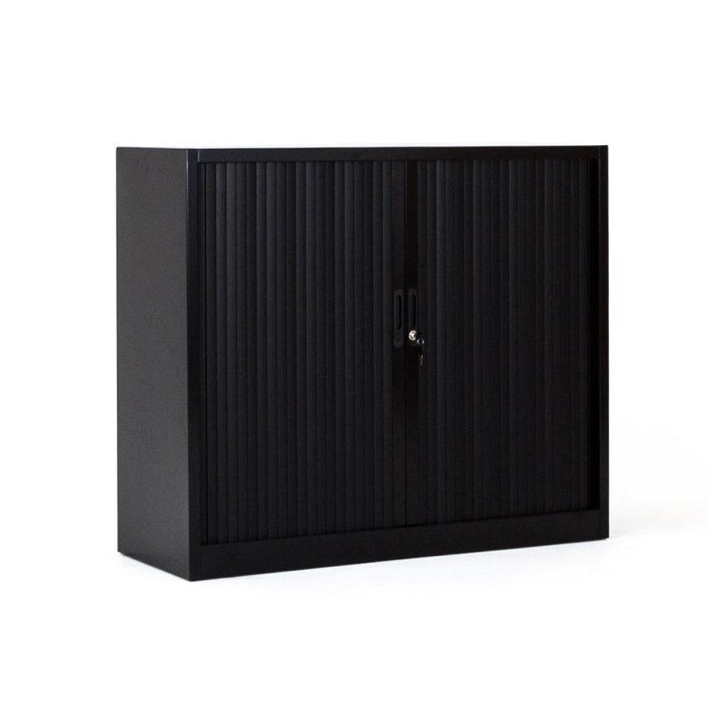 Armoire basse à rideaux FLAP