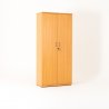 Armoire de bureau portes battantes en bois, hêtre