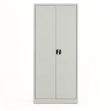 Armoire haute métallique portes battantes ROBUST, fermée