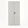 Armoire haute métallique portes battantes ROBUST, fermée