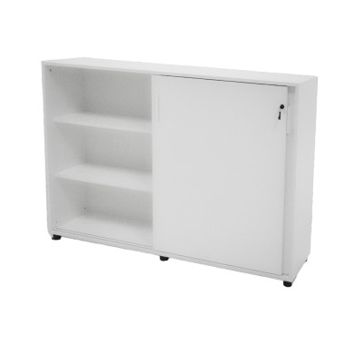 Armoire de bureau portes coulissantes H.105 cm Wist