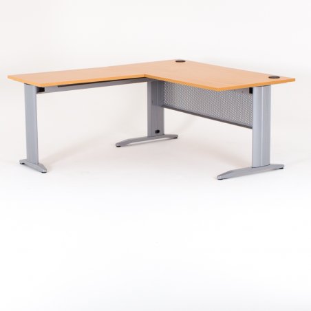 Bureau d\'angle QUADRA avec retour accroché