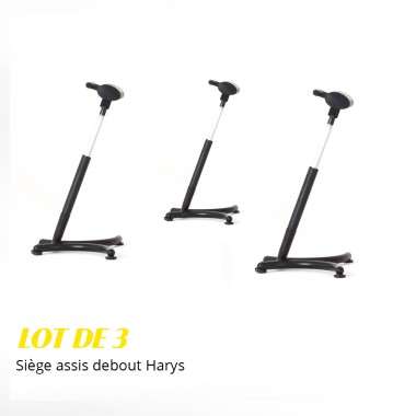 Lot de 3 Siège assis-debout HARYS