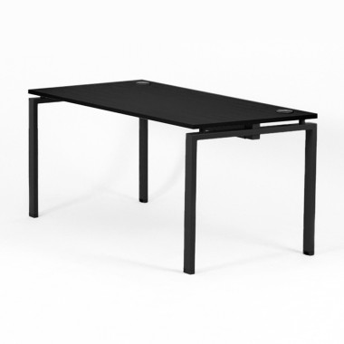 Bureau gaming noir 160 x 80 cm OPTIMUM