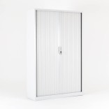 Armoire à rideaux H.180 cm FLAP le coloris ::blanc 
