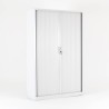 Armoire à rideaux H.180 cm FLAP le coloris ::blanc 