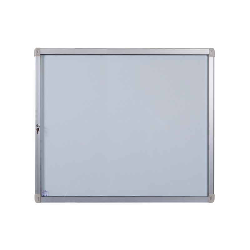 Vitrine Extérieure Planorga NF - Grise, 4 Feuilles A4 - Étanche Et Antibuée