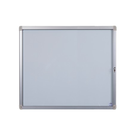 Magnetoplan, Vitrine D'affichage SP, Blanc, Capacité 9 X