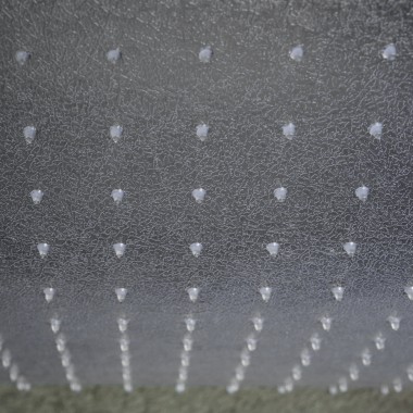 Tapis protège sol pour chaise de bureau, tapis pour protection de sols durs  transparent pvc antidérapant, résistant aux rayures pour sols durs (120 x  90 cm) IKI-FloorProtection - Conforama