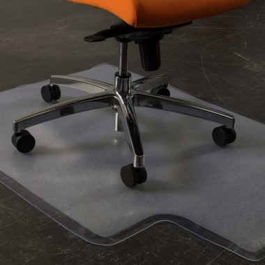 Tapis de protection sol pour chaise/fauteuil de bureau Transparent