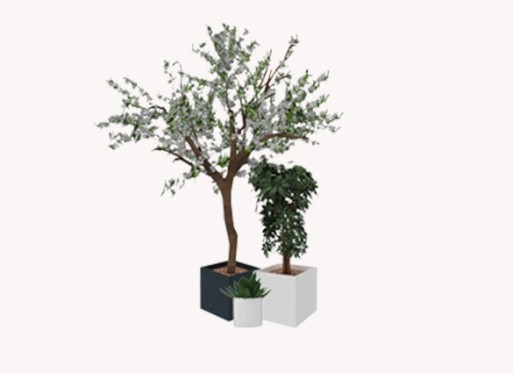 Plante artificielle bureau