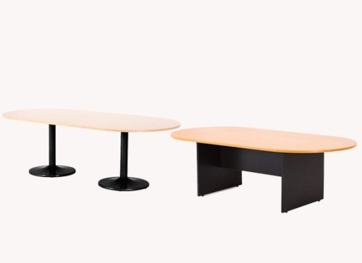 Table de réunion ovale