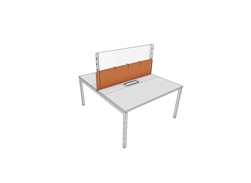 Protection hygiaphone pour bureaux