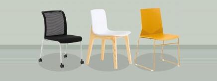 Chaise de réunion et chaise visiteur