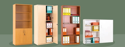 Armoire de bureau en bois