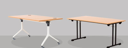 Table pliante et rabattable
