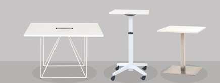 Table de réunion carrée