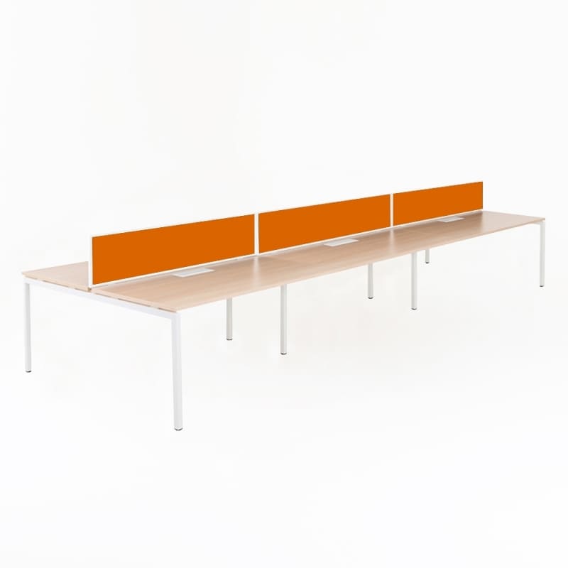 bureau bench 6 personnes