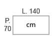 L.140 x P.70 cm