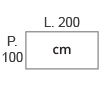 L.200 x P.100 cm