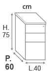 prof. 60 cm