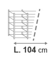 L. 104 cm