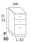 prof. 80 cm