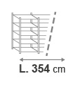 L. 354 cm