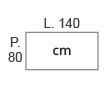 L.140 x P.80 cm