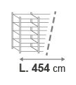 L. 454 cm